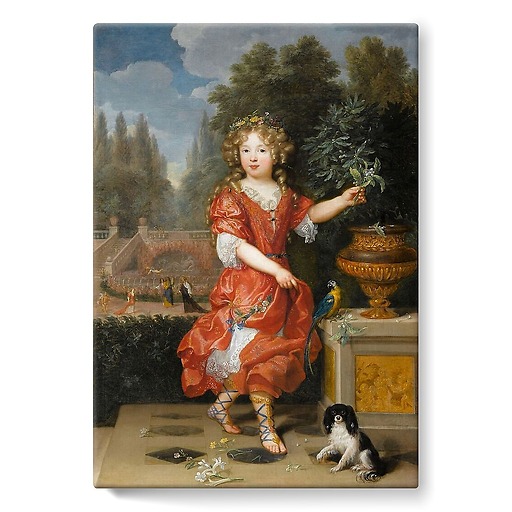 Portrait présumé de Mademoiselle de Blois (stretched canvas)