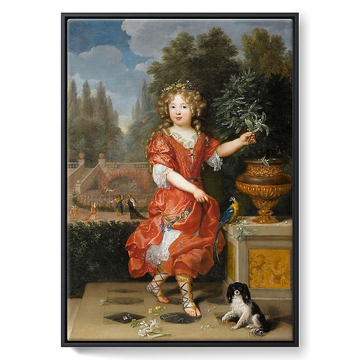 Portrait présumé de Mademoiselle de Blois (toiles encadrées)