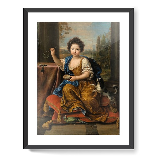 Portrait présumé de Louise Marie-Anne de Bourbon, Mademoiselle de Tours (affiches d'art encadrées)