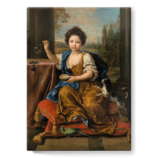 Portrait présumé de Louise Marie-Anne de Bourbon, Mademoiselle de Tours (toiles sur châssis)