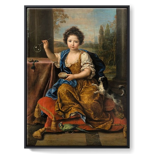 Portrait présumé de Louise Marie-Anne de Bourbon, Mademoiselle de Tours (framed canvas)
