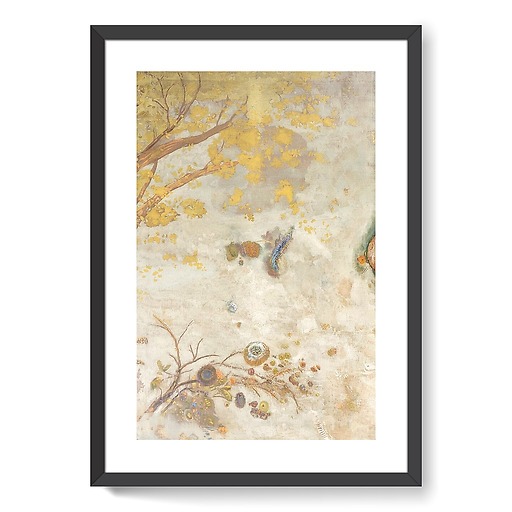 La Branche fleurie jaune (framed art prints)