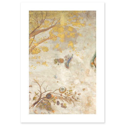 La Branche fleurie jaune (canvas without frame)