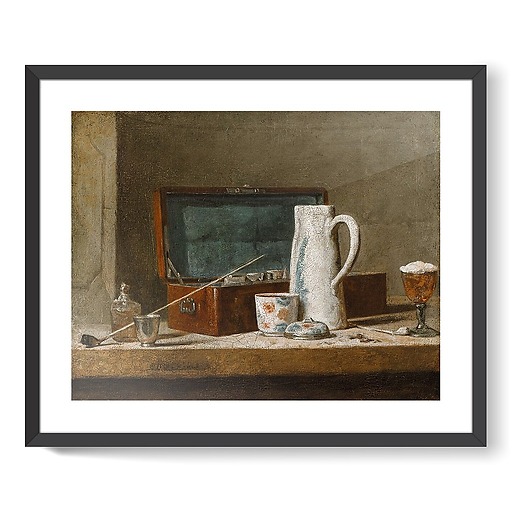 Pipes et vases à boire, dit La Tabagie (framed art prints)
