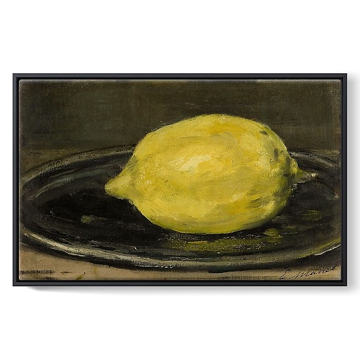 Le Citron (framed canvas)