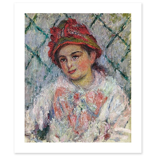 Portrait de Blanche Hoschedé enfant (affiches d'art)