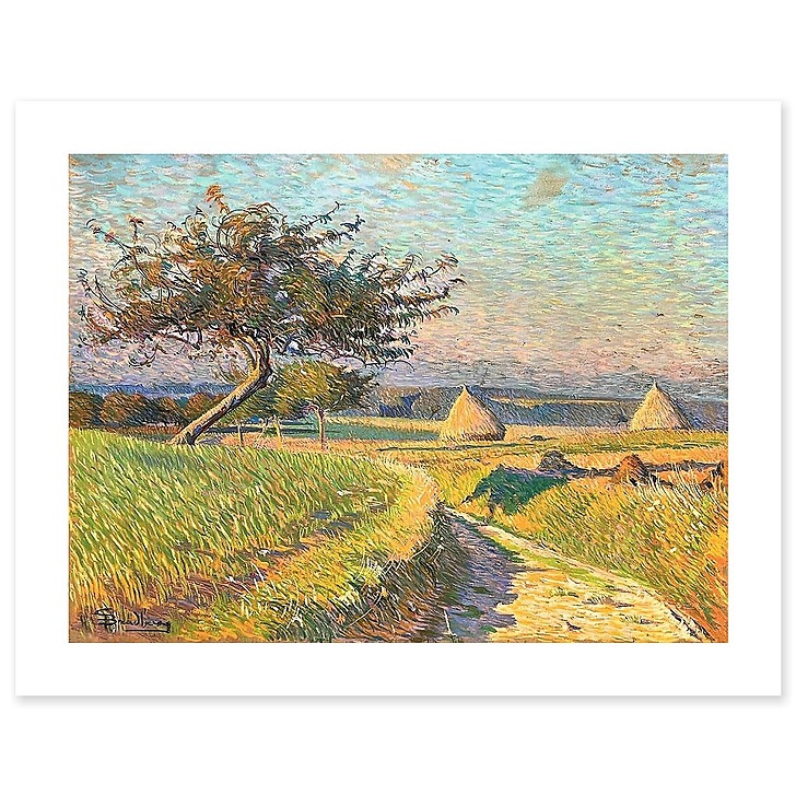 La Plaine en septembre (détail) (toiles sans cadre)