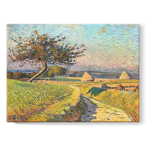 La Plaine en septembre (détail) (stretched canvas)