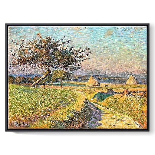 La Plaine en septembre (détail) (framed canvas)