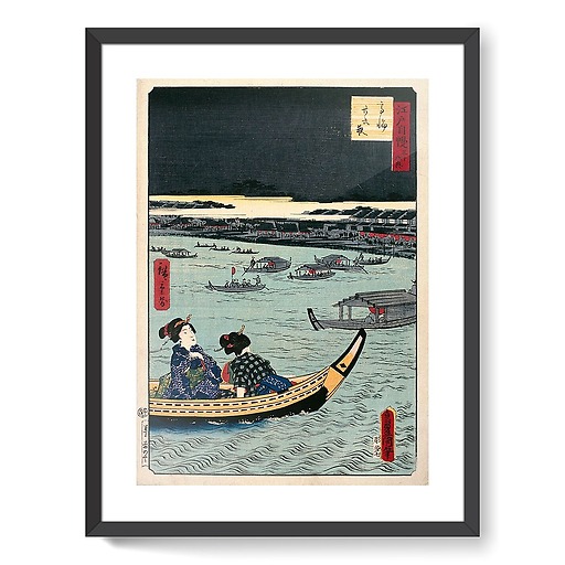 Série des Trente-six fiertés d’Edo (affiches d'art encadrées)