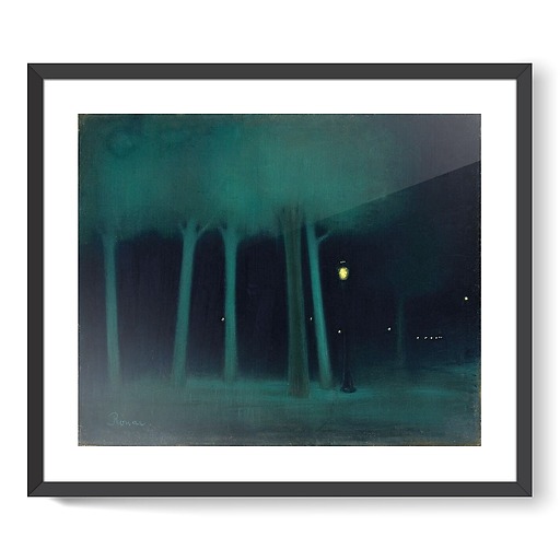 Un parc la nuit (détail) (framed art prints)