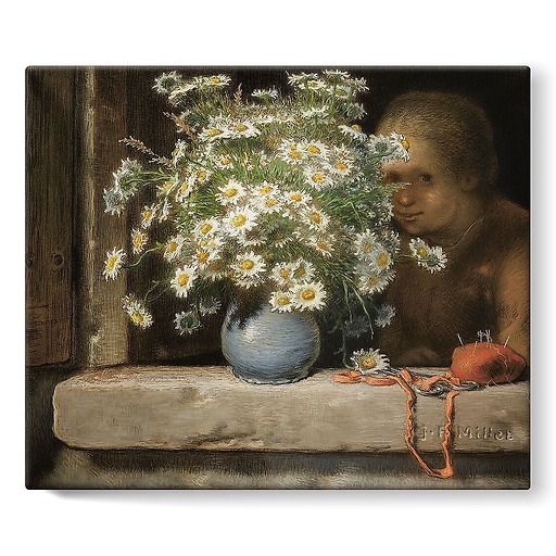 Le Bouquet de marguerites (détail) (toiles sur châssis)