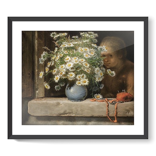 Le Bouquet de marguerites (détail) (framed art prints)