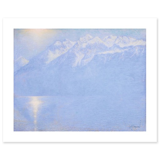 Le Lac Léman (détail) (canvas without frame)