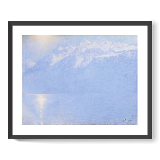 Le Lac Léman (détail) (framed art prints)