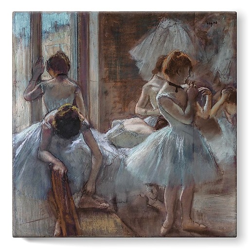 Danseuses (détail) (stretched canvas)