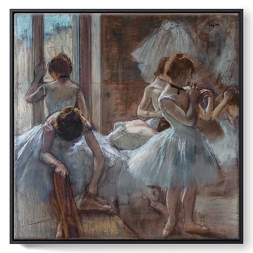 Danseuses (détail) (framed canvas)