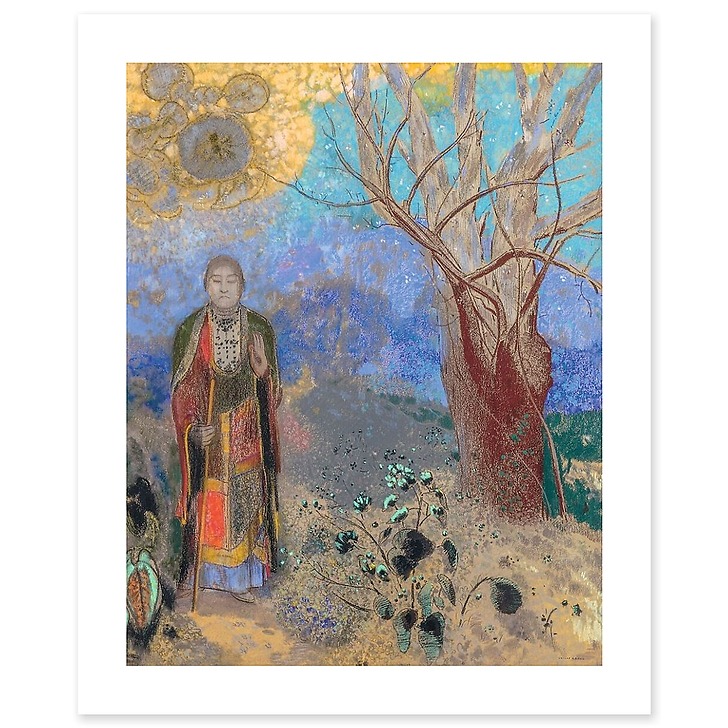 Le Bouddha (détail) (affiches d'art)