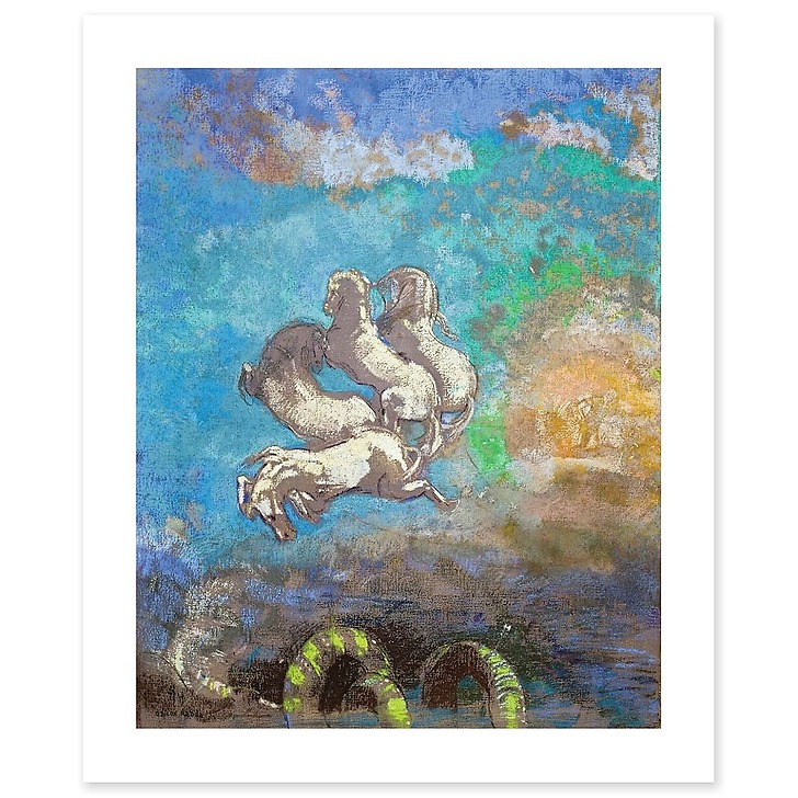 Le Char d’Apollon (détail) (art prints)