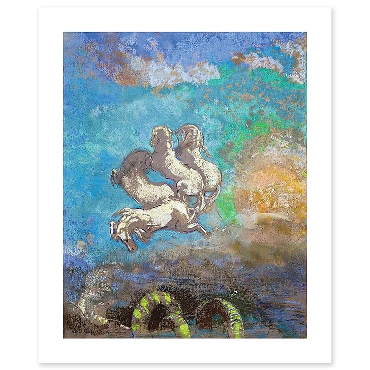 Le Char d’Apollon (détail) (art prints)