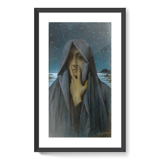 Le Silence (détail) (framed art prints)