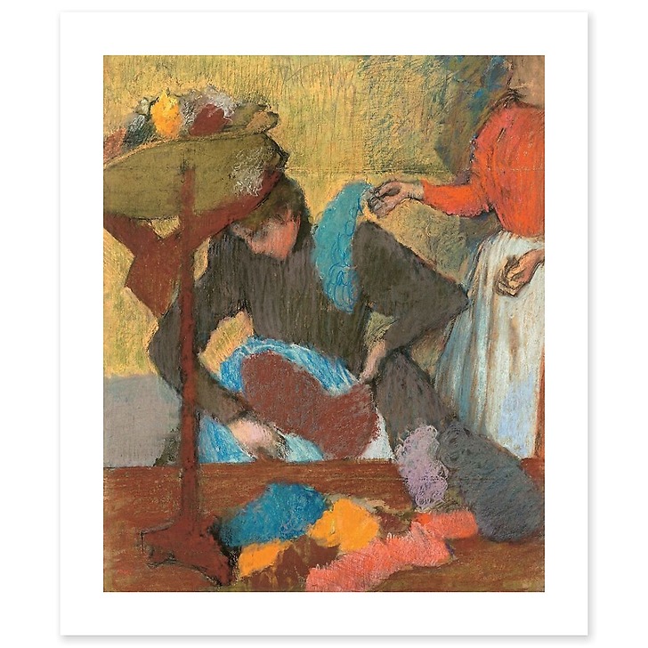 Chez la modiste (détail) (affiches d'art)