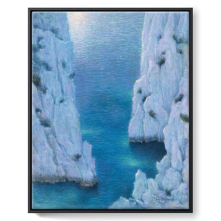 La Calanque (détail) (framed canvas)