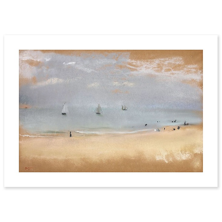 Au bord de la mer (détail) (toiles sans cadre)