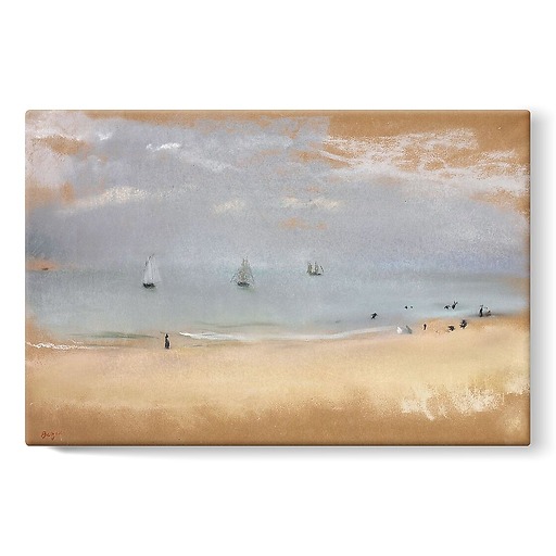 Au bord de la mer (détail) (stretched canvas)