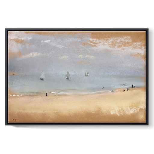 Au bord de la mer (détail) (framed canvas)