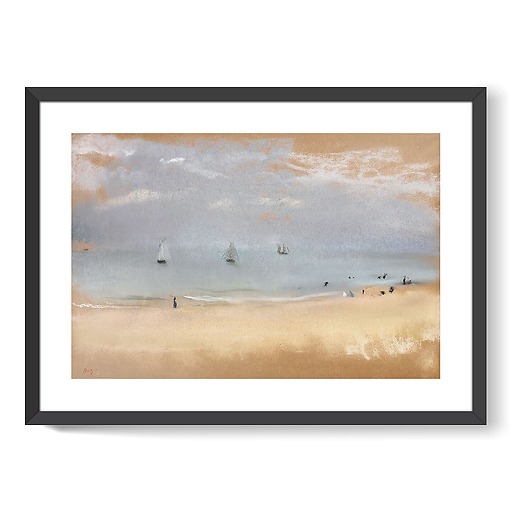 Au bord de la mer (détail) (framed art prints)