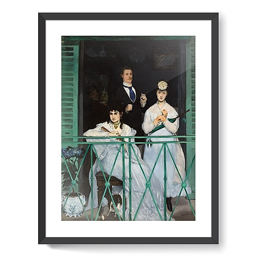 Le Balcon (détail) (framed art prints)