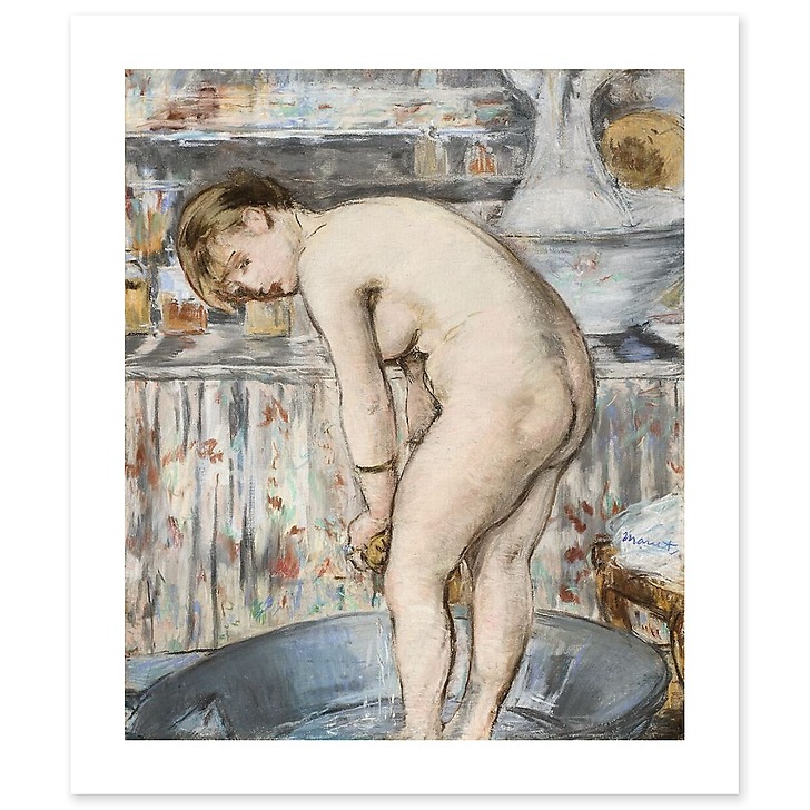 Femme dans un tub (détail) (toiles sans cadre)