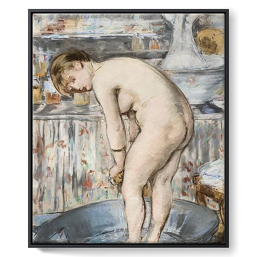 Femme dans un tub (détail) (toiles encadrées)