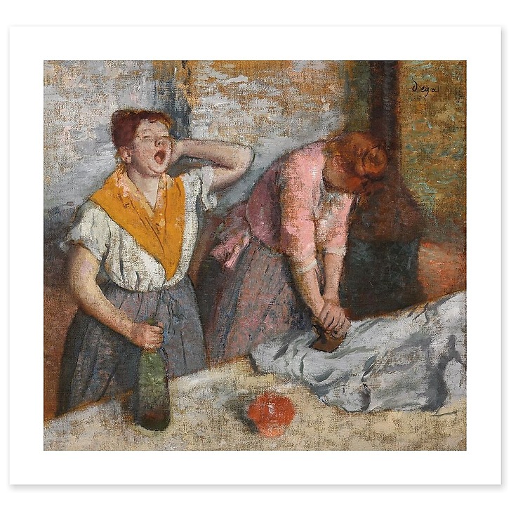 Repasseuses (détail) (art prints)
