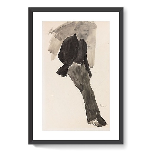 Portrait d’Édouard Manet debout (affiches d'art encadrées)