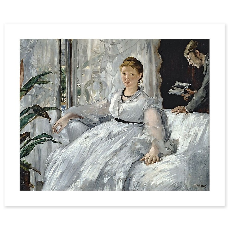 La Lecture (détail) (affiches d'art)
