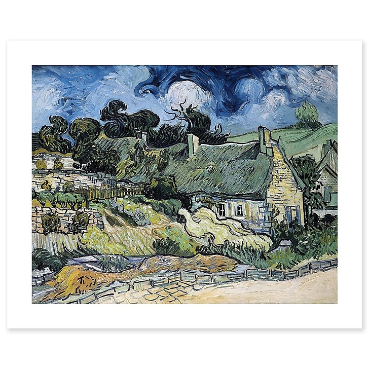 Chaumes de Cordeville à Auvers-sur-Oise (canvas without frame)