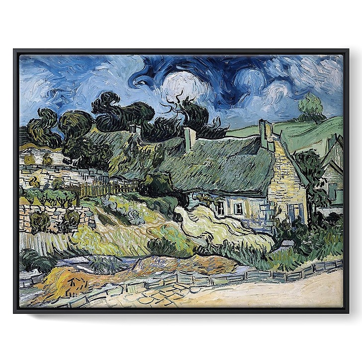 Chaumes de Cordeville à Auvers-sur-Oise (toiles encadrées)