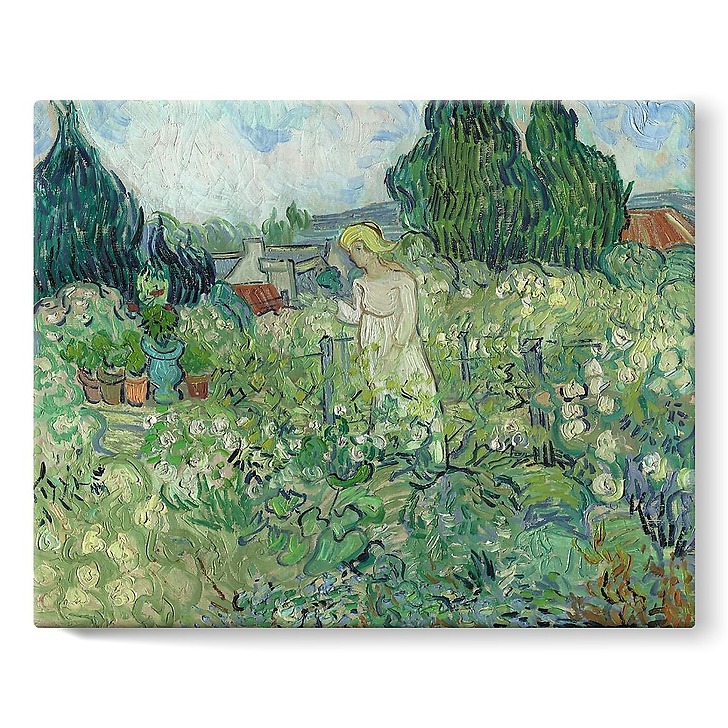 Mademoiselle Gachet dans son jardin à Auvers-sur-Oise (toiles sur châssis)