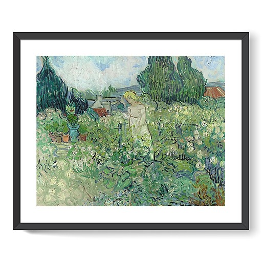 Mademoiselle Gachet dans son jardin à Auvers-sur-Oise (framed art prints)