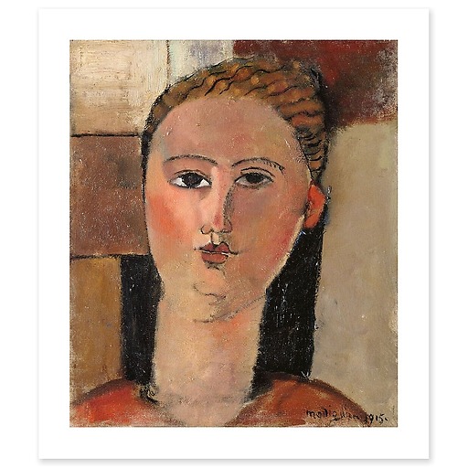 Fille rousse (canvas without frame)