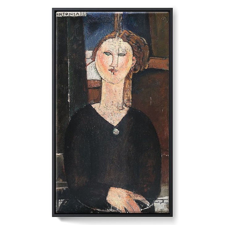 Antonia (framed canvas)