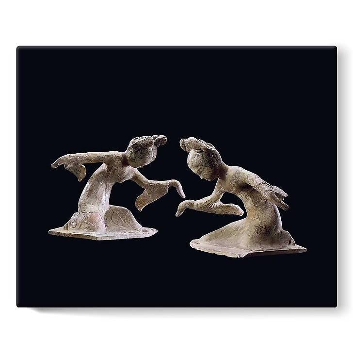 Couple de danseuses (stretched canvas)