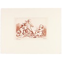 Three "amours" with the attributes of the arts