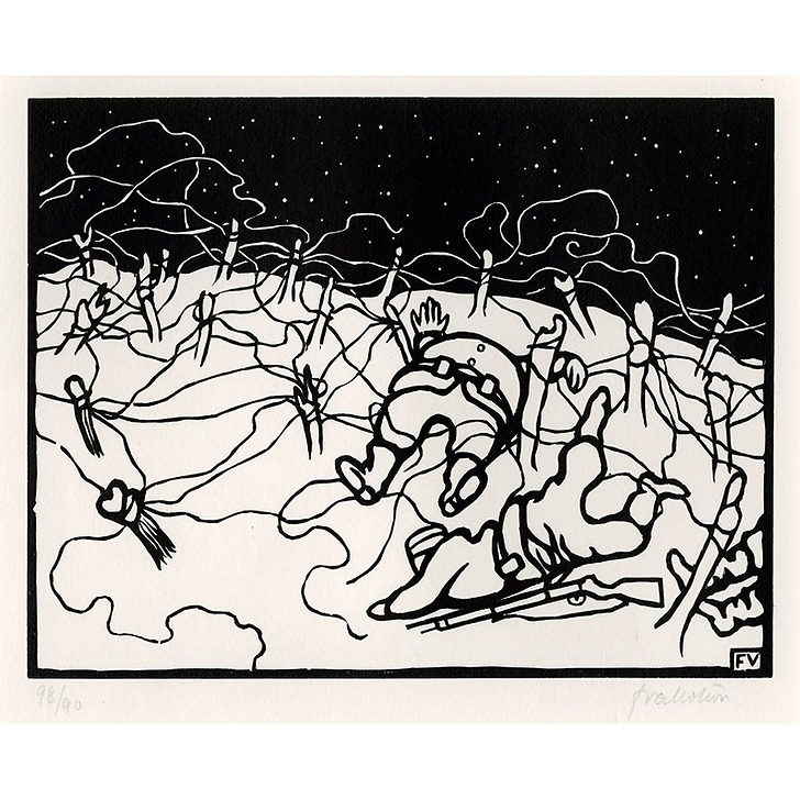 " C'est la Guerre ! " par Félix Vallotton