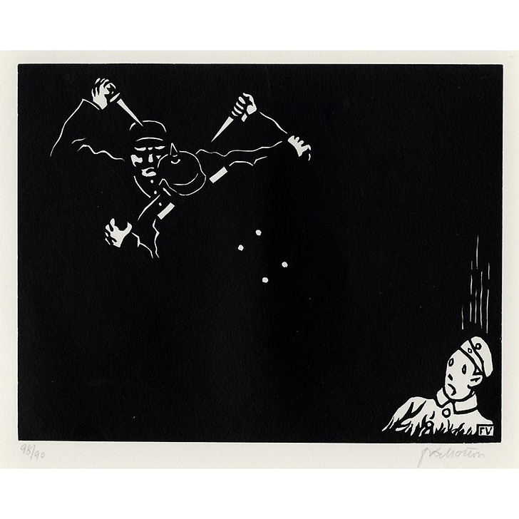 " C'est la Guerre ! " par Félix Vallotton