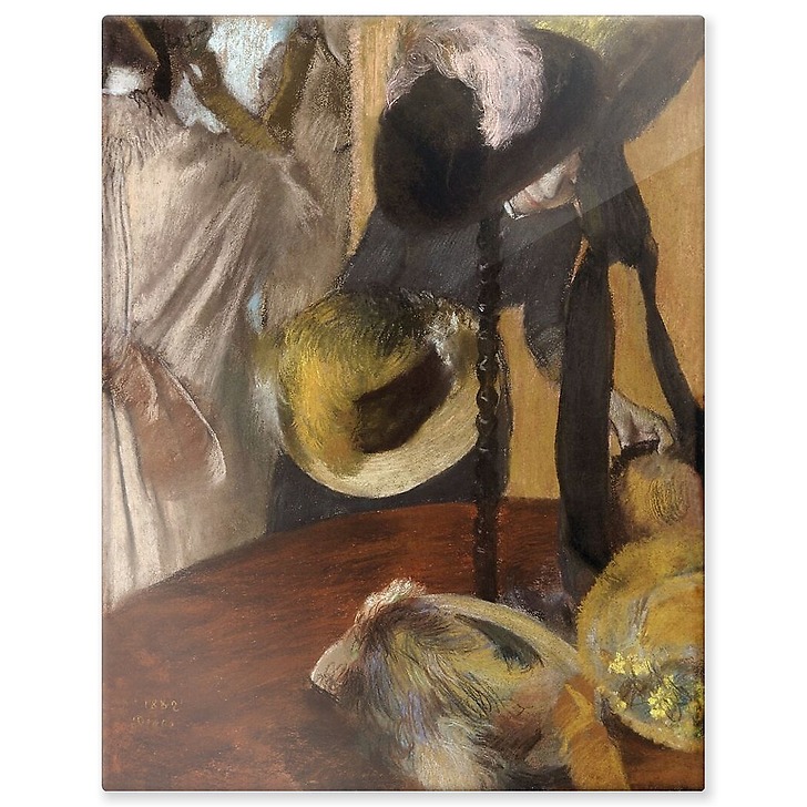 At the milliner's (aluminium panels)