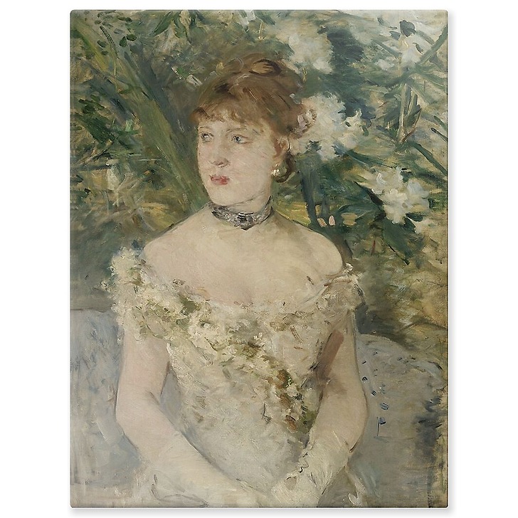 Jeune femme en toilette de bal (panneaux aluminium)