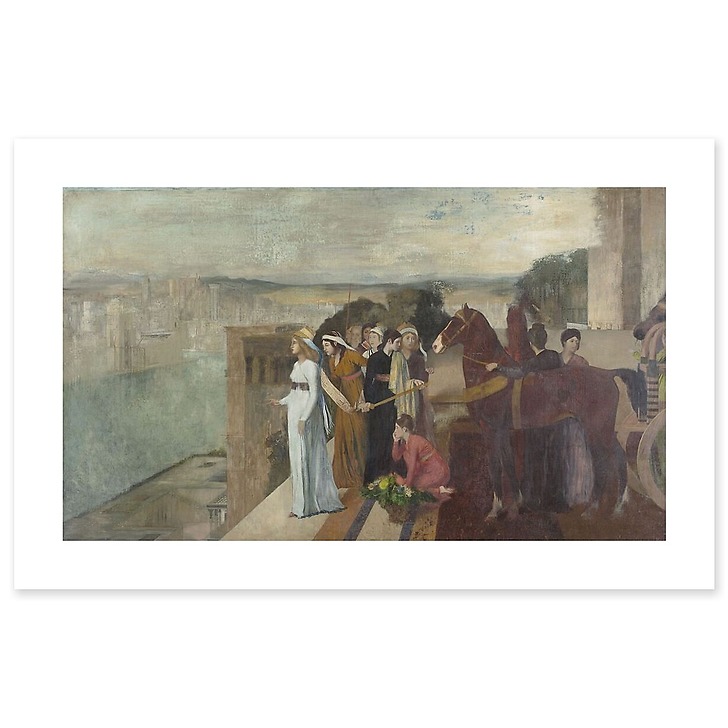 Sémiramis construisant Babylone (toiles sans cadre)
